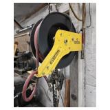 Central Pneumatic air hose reel and hose