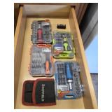 Drawer clean out - bit driver sets, must take