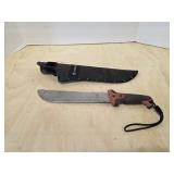Gerber 11 inch machete with sheath
