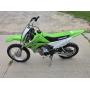2018 Kawasaki KLX 110 motorcycle, 112cc