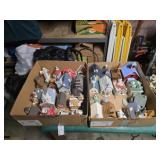 2 BOXES ASSORTED SCHOOLHOUSES & CHURCHES