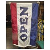 "OPEN" 3 FT X 5 FT FLAG