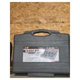PERFORMANCE TOOL 9-PIECE 1/2" DRIVE METRIC AXLE