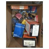BOX LOT ASSORTED AUTOMOTIVE PARTS