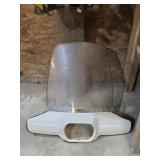 VINTAGE YAMAHA MOTORCYCLE FAIRING WINDSHIELD