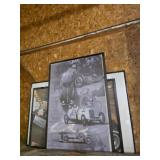 3 ASSORTED AUTOMOTIVE WALL HANGINGS