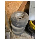 3 TIRE & RIMS, 18 X 9.50 X 8