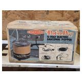 VINTAGE EMPIRE POT-N-POP 12V ELECTRIC SAUCEPAN/
