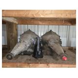 PAIR OF VINTAGE AUTOMOTIVE TRANSMISSIONS