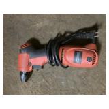 TOOL SHOP ELECTRIC 3/8" RIGHT ANGLE DRILL