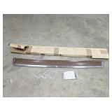 VINTAGE GM WOOD PANEL ROOF MOUNTED AIR DEFLECTOR