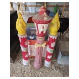 VINTAGE OUTDOOR CHRISTMAS DECOR & 2 MODERN