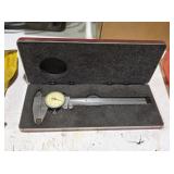 L.S. STARRETT NO. 120 6" PRECISION DIAL CALIPER