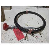 CHELSEA PTO CONTROL PUSH-PULL CABLE ASSEMBLY WITH