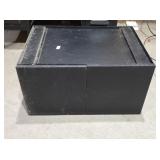 VINTAGE METAL WALL STORAGE CABINET