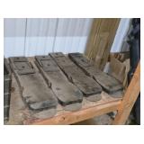 LOT OF (4) HEAVY-DUTY SOLID STEEL AUTOMOTIVE CAR