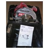 SKILSAW CIRCULAR SAW AND STORAGE CASE