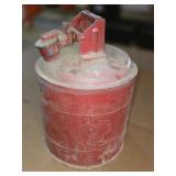 VINTAGE FLIP-TOP METAL GAS CAN