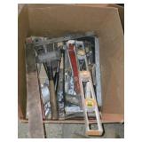 BOX LOT ASSORTED TOOLS