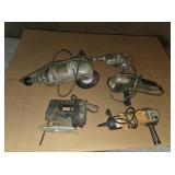 BOX LOT ASSORTED ELECTRIC POWER TOOLS