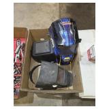 BOX LOT ASSORTED WELDING HELMETS