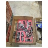 BOX LOT ASSORTED RATCHETS AND SOCKETS