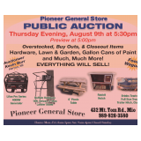 Inventory Reduction & Overstock Auction