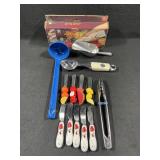 Butter Knives, Ice Cream Scoop, Peeler, etc