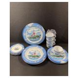 Lighthouse Plates and Cups
