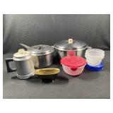 Pots, Comet Aluminum Coffee Kettle, etc