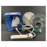 Small Fans, Light Fixture