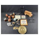 Wood Blocks, Toy Cars, Small Wall Signs