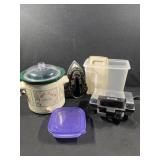 Slow Cooker, Sandwich Crafter, Iron, etc