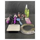 Curling Irons, Nail Polish, Hair Clips, etc
