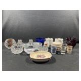 Candle Holders, Jars, Small Vases