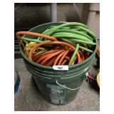 Bucket of Extension Cords