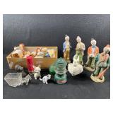 Artmark Clown Figurines, Avon, Paper People, etc