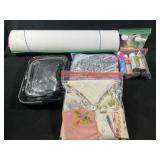 Crafting Supplies: Pop Can Tabs, Paint, etc