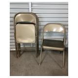 (4) Folding Chairs