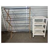 Clothes Drying Rack, Plastic Stand