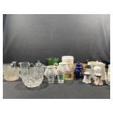 Salt & Pepper, Tea Cups, Glass Cups, etc