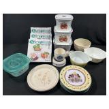 Pyrex Bowls, Cooker Plates, Containers