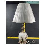 Glass Base Table Lamp