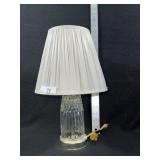 Glass bottom Bedside Lamp