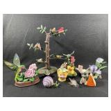 Songbird Figurines, Small Head Vase