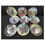 Knowles Daniel Smith Owl Plates