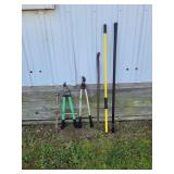 4-way, pruners, long poles