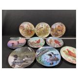 Danbury Mint Cecil Eakins & Wild Wings Plates