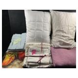 2 sets of Full size sheets, Pillows, Blanket ,