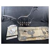 Chicken Shaped Basket, Weather Vane